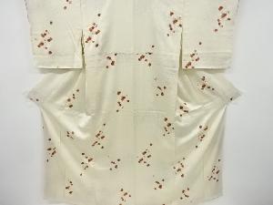 菊模様小紋着物